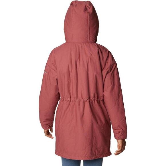 Columbia Women's Crystal Crest Quilted Jacket, Beetroot, Size Small - Picture 2 of 7